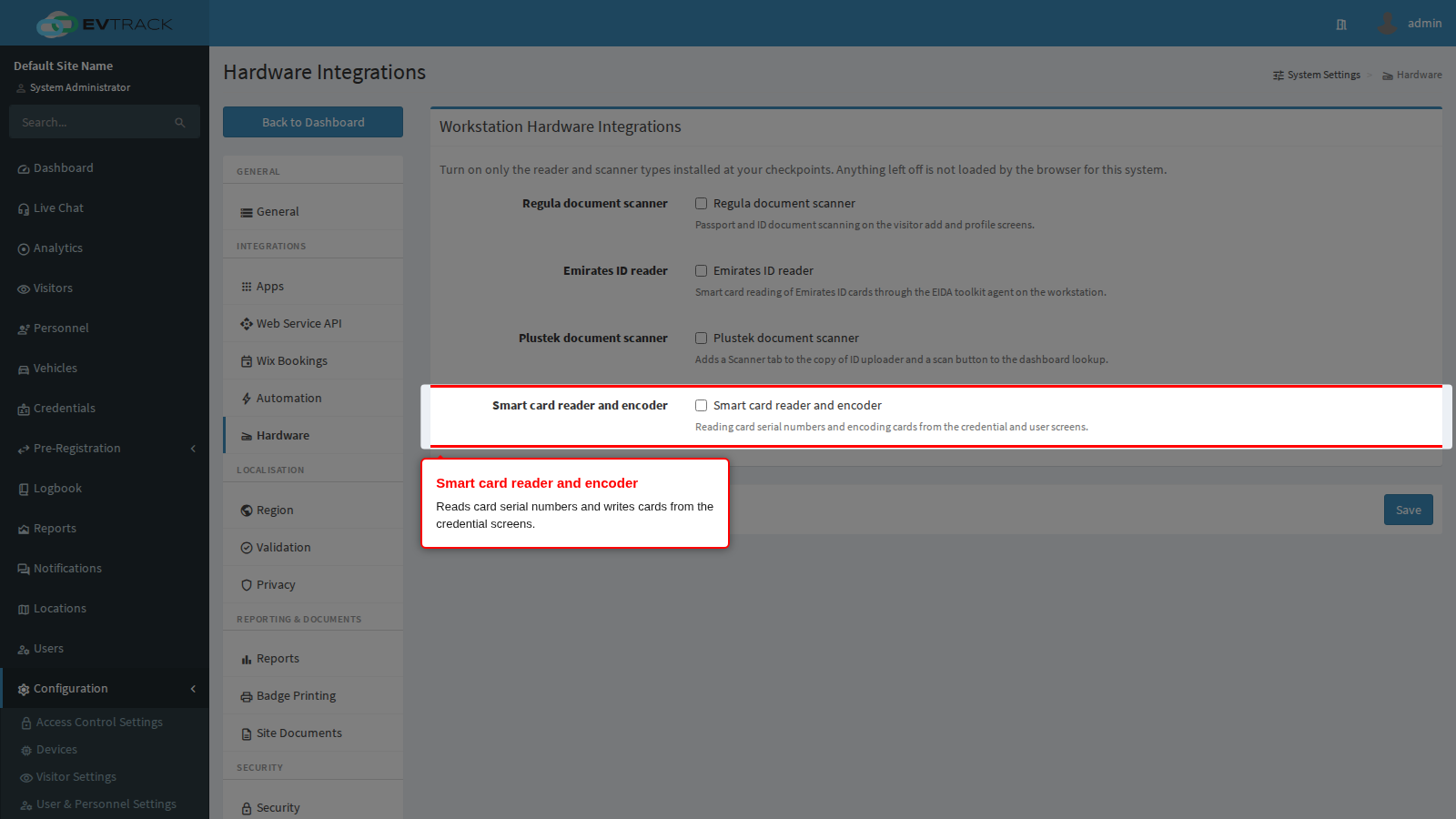 Smart card reader and encoder