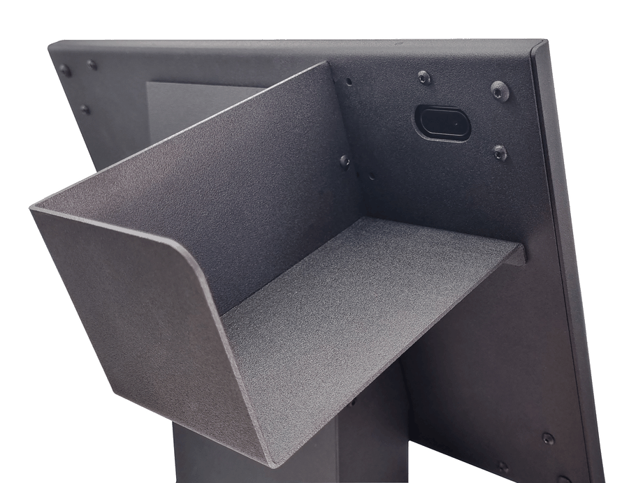 Rear document tray