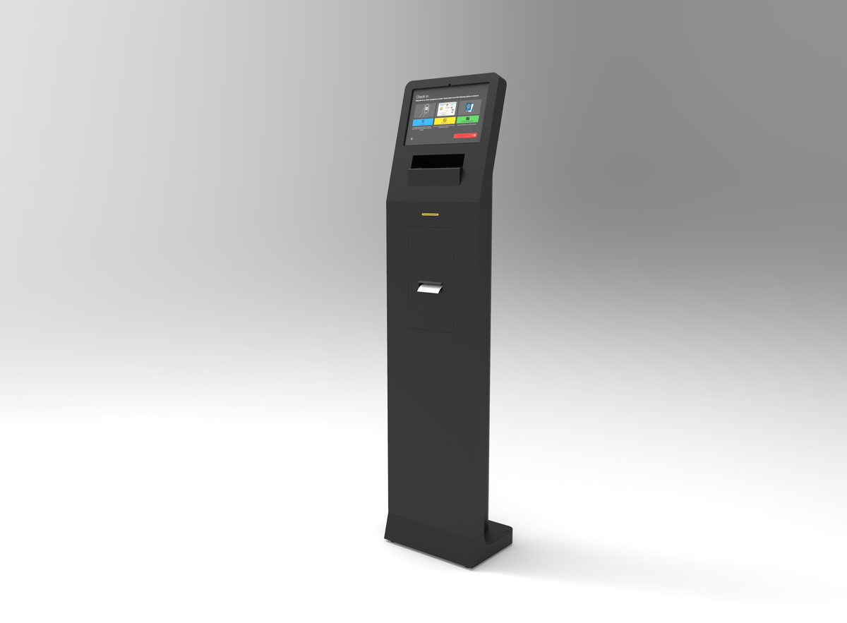 Pedestal kiosk