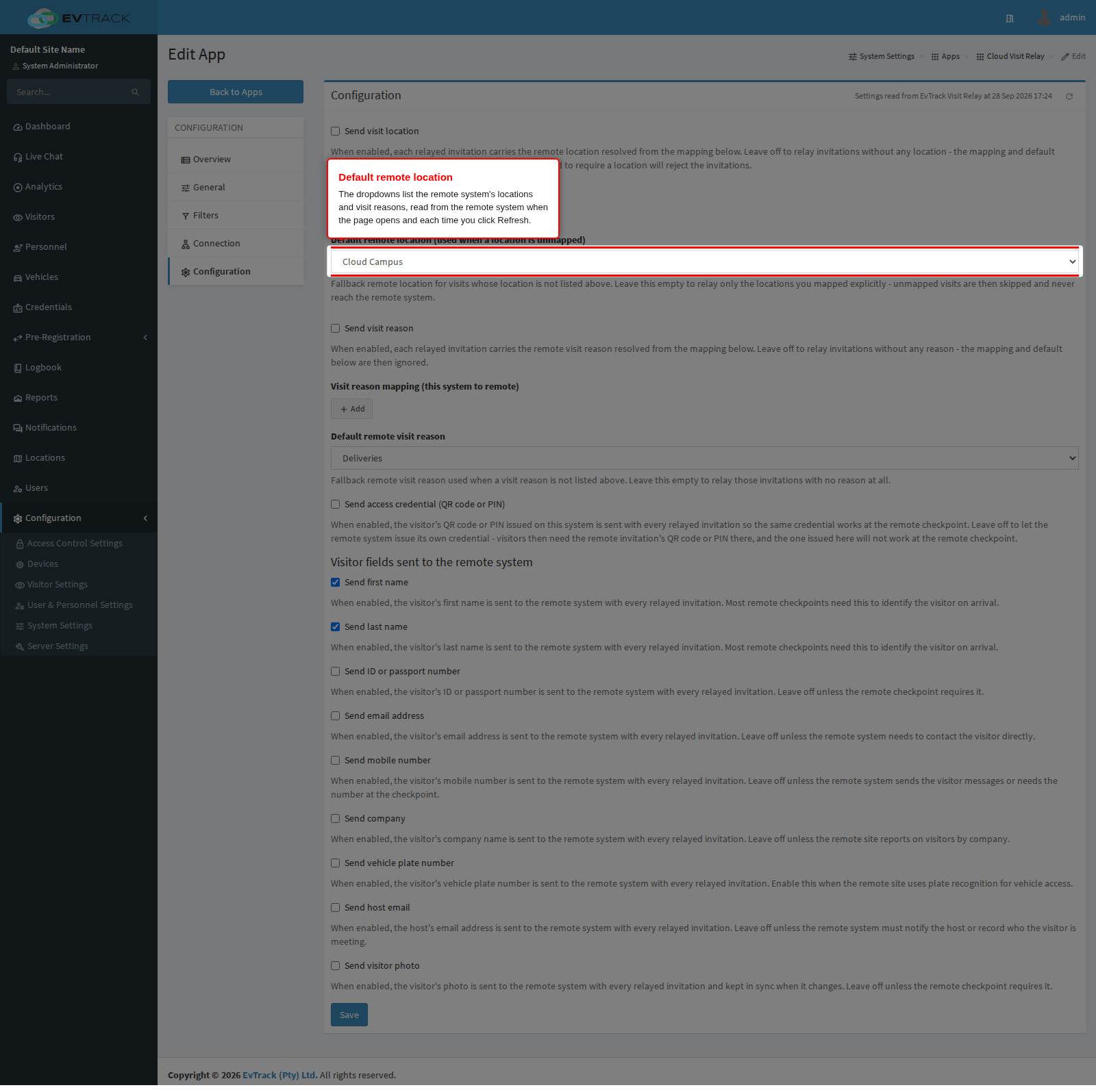 Defaults and mappings
