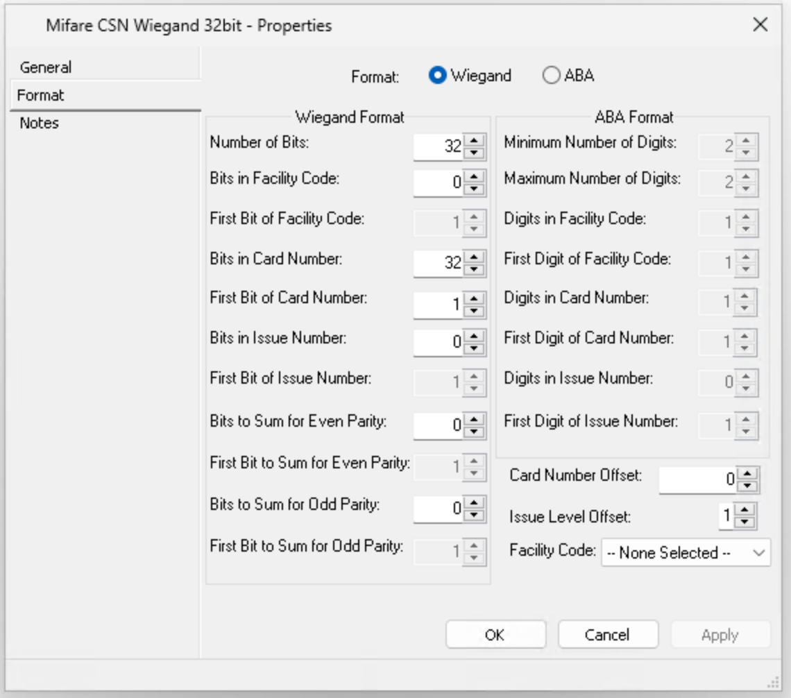 EvTrack universal card format