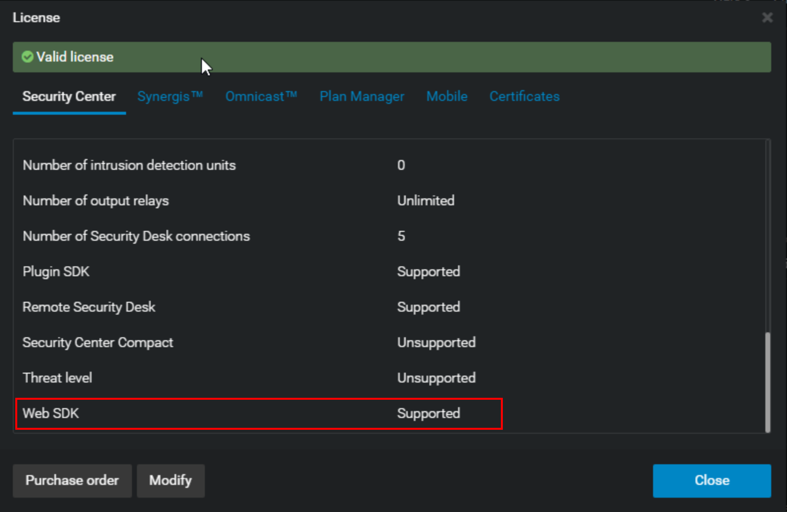 evtrack_gsc_integration_02_license_confirmation